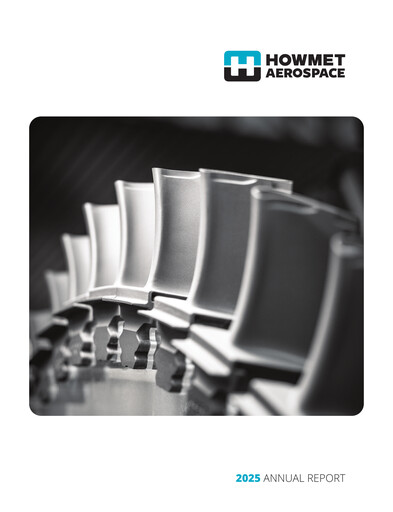 Thumbnail Howmet Aerospace
 Annual Report 2025