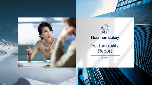 Thumbnail Houlihan Lokey
 Sustainability Report 2023