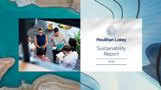 Thumbnail Houlihan Lokey
 Sustainability Report 2024