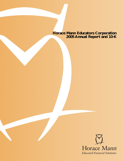 Thumbnail Horace Mann Educators Annual Report 2005