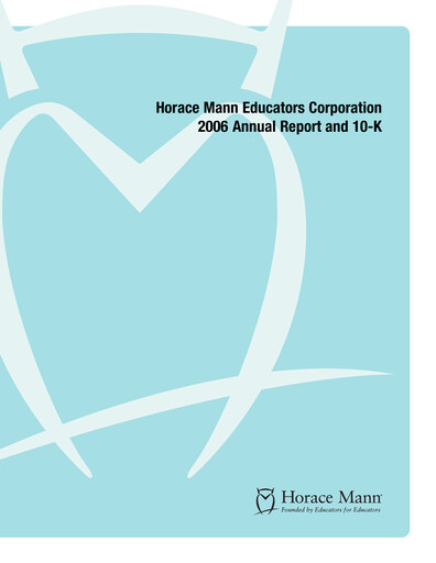 Thumbnail Horace Mann Educators Annual Report 2006