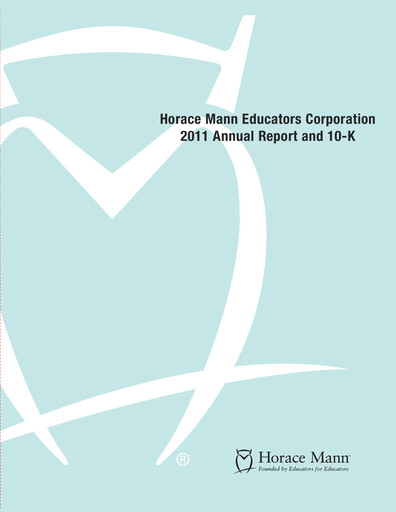 Thumbnail Horace Mann Educators Annual Report 2011