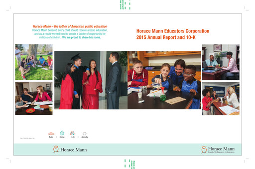 Thumbnail Horace Mann Educators Annual Report 2015