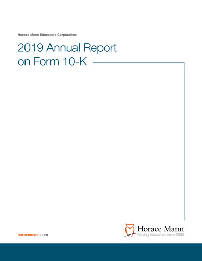 Thumbnail Horace Mann Educators Annual Report 2019