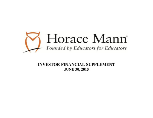 Thumbnail Horace Mann Educators Quarterly Report 2015-q2