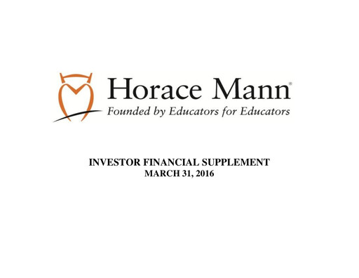Thumbnail Horace Mann Educators Quarterly Report 2016-q1