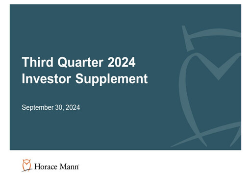 Thumbnail Horace Mann Educators Quarterly Report 2024-q3