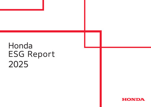 Vorschaubild Honda ESG-Bericht 2025