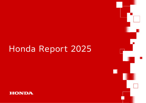 Thumbnail Honda Integrated Report 2025