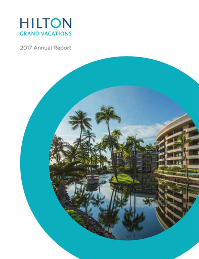 Thumbnail Hilton Grand Vacations
 Annual Report 2017
