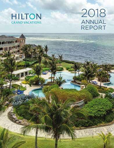 Thumbnail Hilton Grand Vacations
 Annual Report 2018