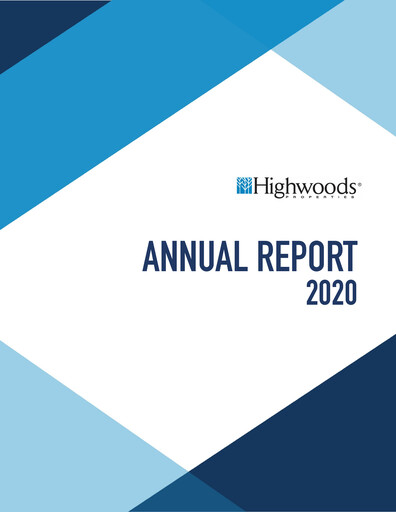 Thumbnail Highwoods Properties
 Annual Report 2020