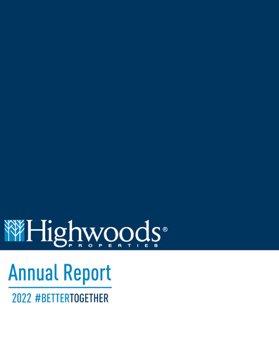 Thumbnail Highwoods Properties
 Annual Report 2021