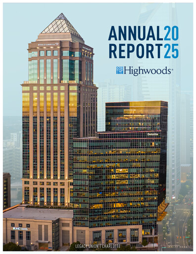 Thumbnail Highwoods Properties
 Annual Report 2025