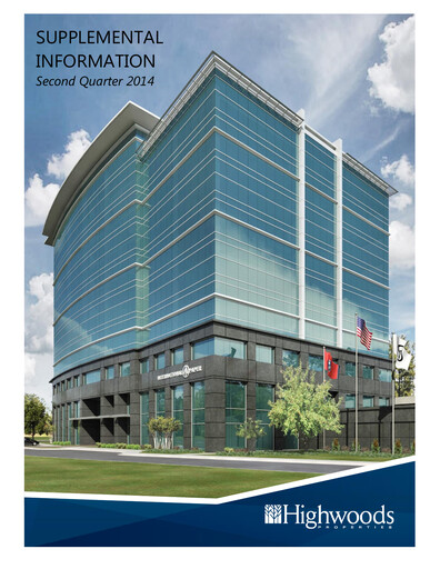 Thumbnail Highwoods Properties
 Quarterly Report 2014-q2