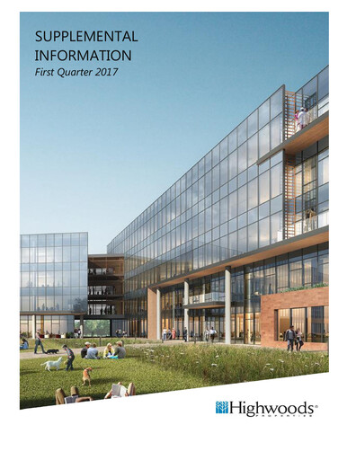 Thumbnail Highwoods Properties
 Quarterly Report 2017-q1