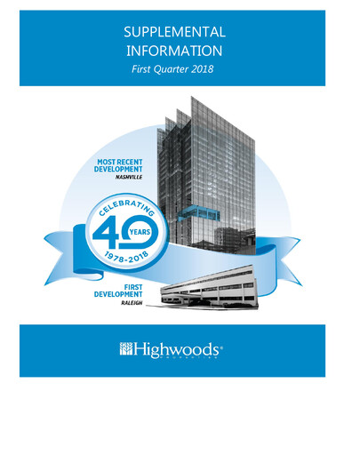 Thumbnail Highwoods Properties
 Quarterly Report 2018-q1