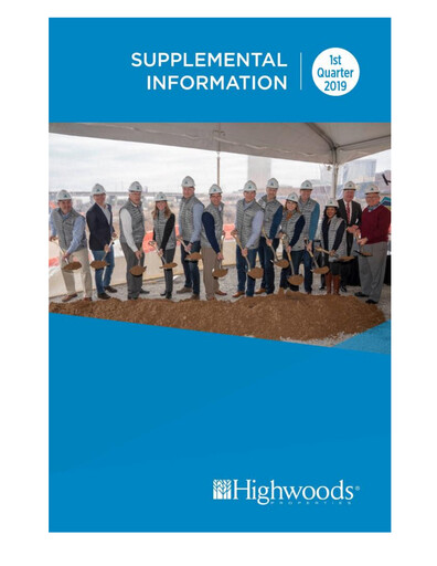 Thumbnail Highwoods Properties
 Quarterly Report 2019-q1