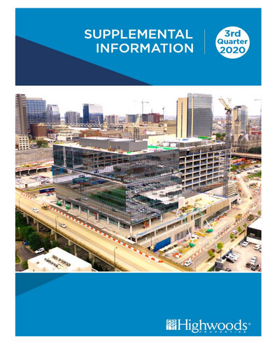 Thumbnail Highwoods Properties
 Quarterly Report 2020-q3