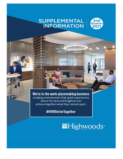 Thumbnail Highwoods Properties
 Quarterly Report 2021-q2