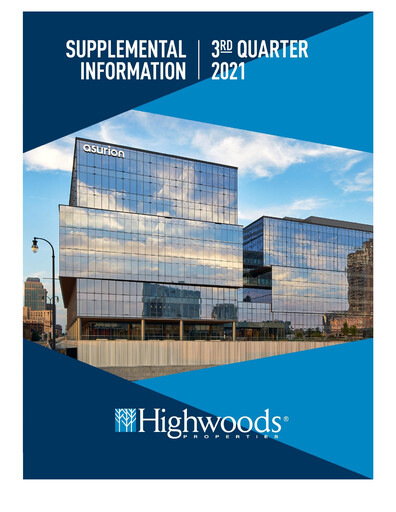 Thumbnail Highwoods Properties
 Quarterly Report 2021-q3