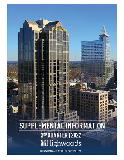 Thumbnail Highwoods Properties
 Quarterly Report 2022-q3