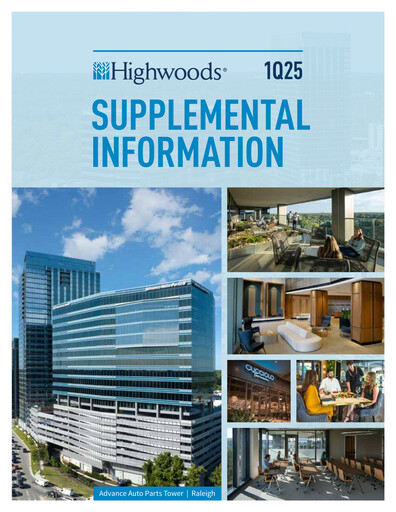 Thumbnail Highwoods Properties
 Quarterly Report 2025-q1