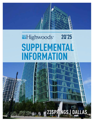 Thumbnail Highwoods Properties
 Quarterly Report 2025-q2