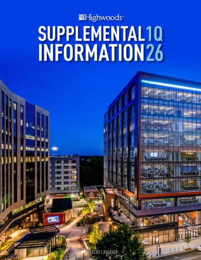 Thumbnail Highwoods Properties
 Quarterly Report 2026-q1