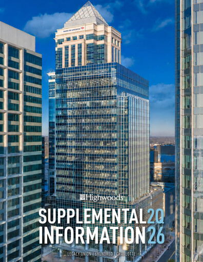 Thumbnail Highwoods Properties
 Quarterly Report 2026-q2