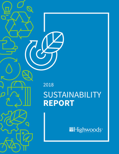 Thumbnail Highwoods Properties
 Sustainability Report 2018