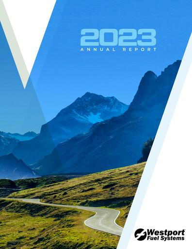Thumbnail Westport Fuel Systems Annual Report 2023