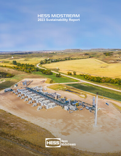 Thumbnail Hess Midstream Sustainability Report 2023