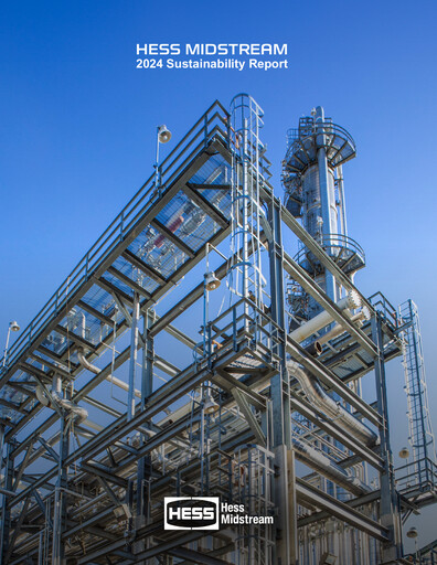 Thumbnail Hess Midstream Sustainability Report 2024