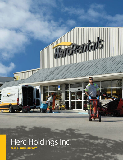 Thumbnail Herc Holdings
 Annual Report 2016