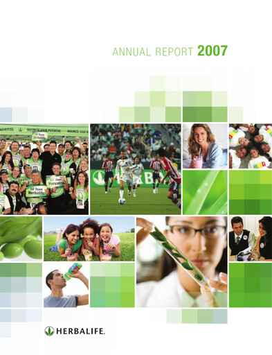 Thumbnail Herbalife Annual Report 2007