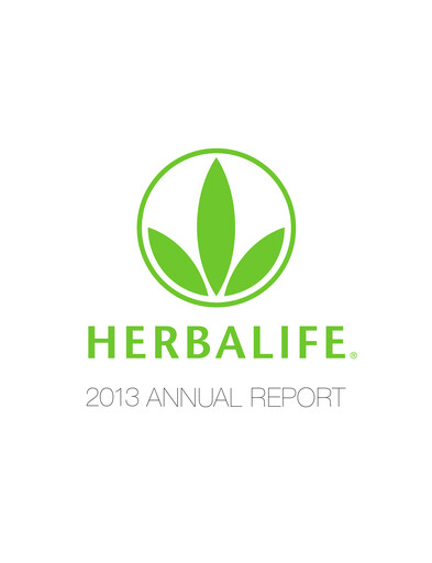 Thumbnail Herbalife Annual Report 2013
