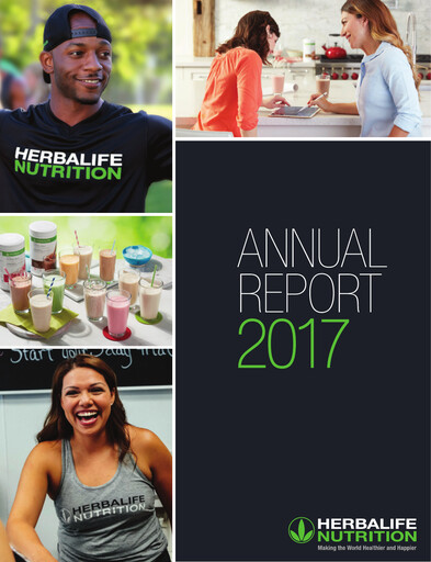 Thumbnail Herbalife Annual Report 2017