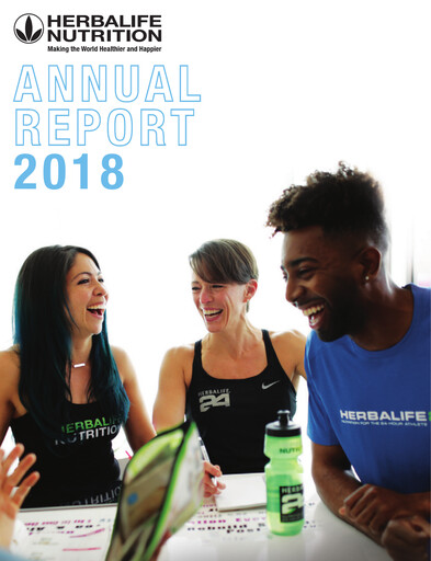 Thumbnail Herbalife Annual Report 2018