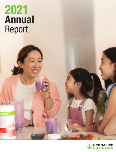 Thumbnail Herbalife Annual Report 2021