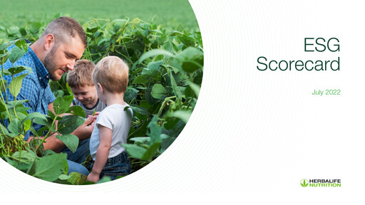 Thumbnail Herbalife ESG Report 2022