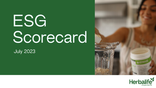 Thumbnail Herbalife ESG Report 2023
