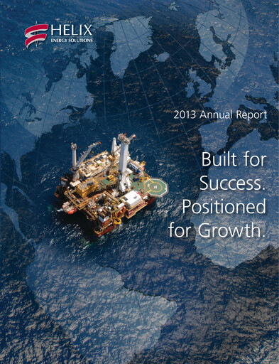 Thumbnail Helix Energy Solutions Annual Report 2013
