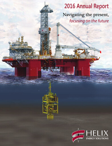 Thumbnail Helix Energy Solutions Annual Report 2016