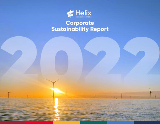 Thumbnail Helix Energy Solutions Sustainability Report 2022