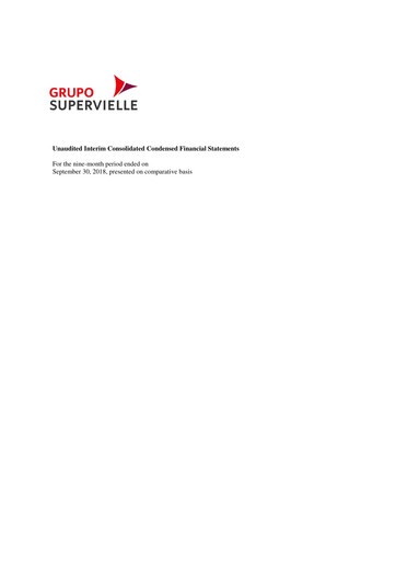 Thumbnail Grupo Supervielle Financial Statement 2018-q3