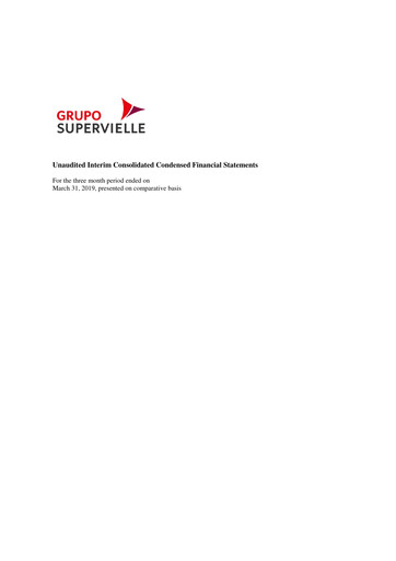 Thumbnail Grupo Supervielle Financial Statement 2019-q1