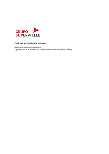 Thumbnail Grupo Supervielle Financial Statement 2020-q3