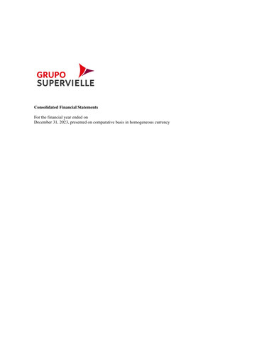 Miniature Grupo Supervielle Bilan financier 2023