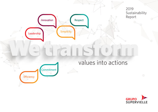 Miniature Grupo Supervielle Rapport de durabilité 2019